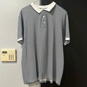 Blue & WhiteDesign Polo
